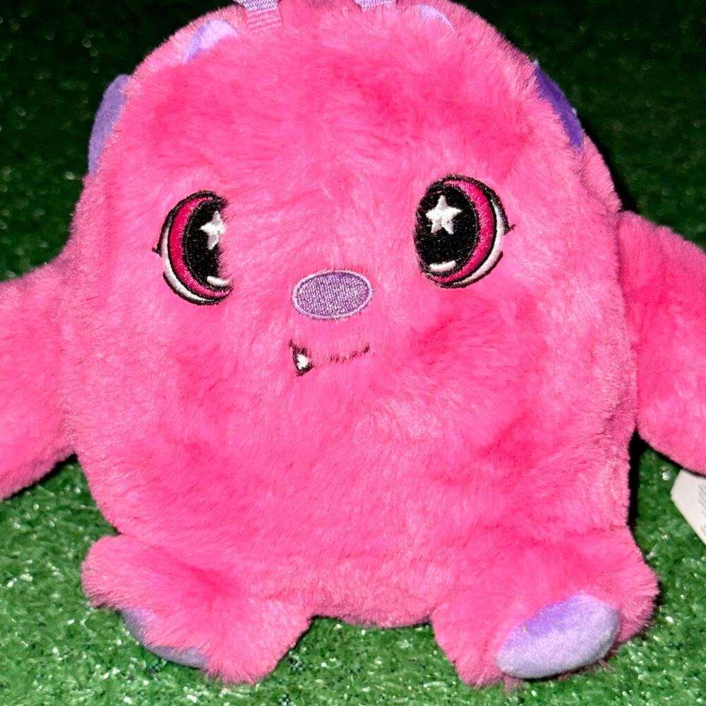 Fiesta Toy Cute Kawaii Hot Pink Monster Plush New With Tag